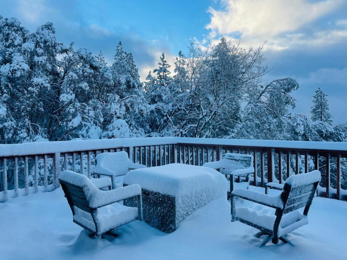 Stunning Log Cabin With Great Views, Firepit, Deck Near Twain Hart Sonora Exteriör bild